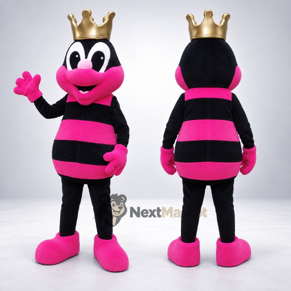 Queen Bee Mascot Costume Queen Bee Mascot Costume