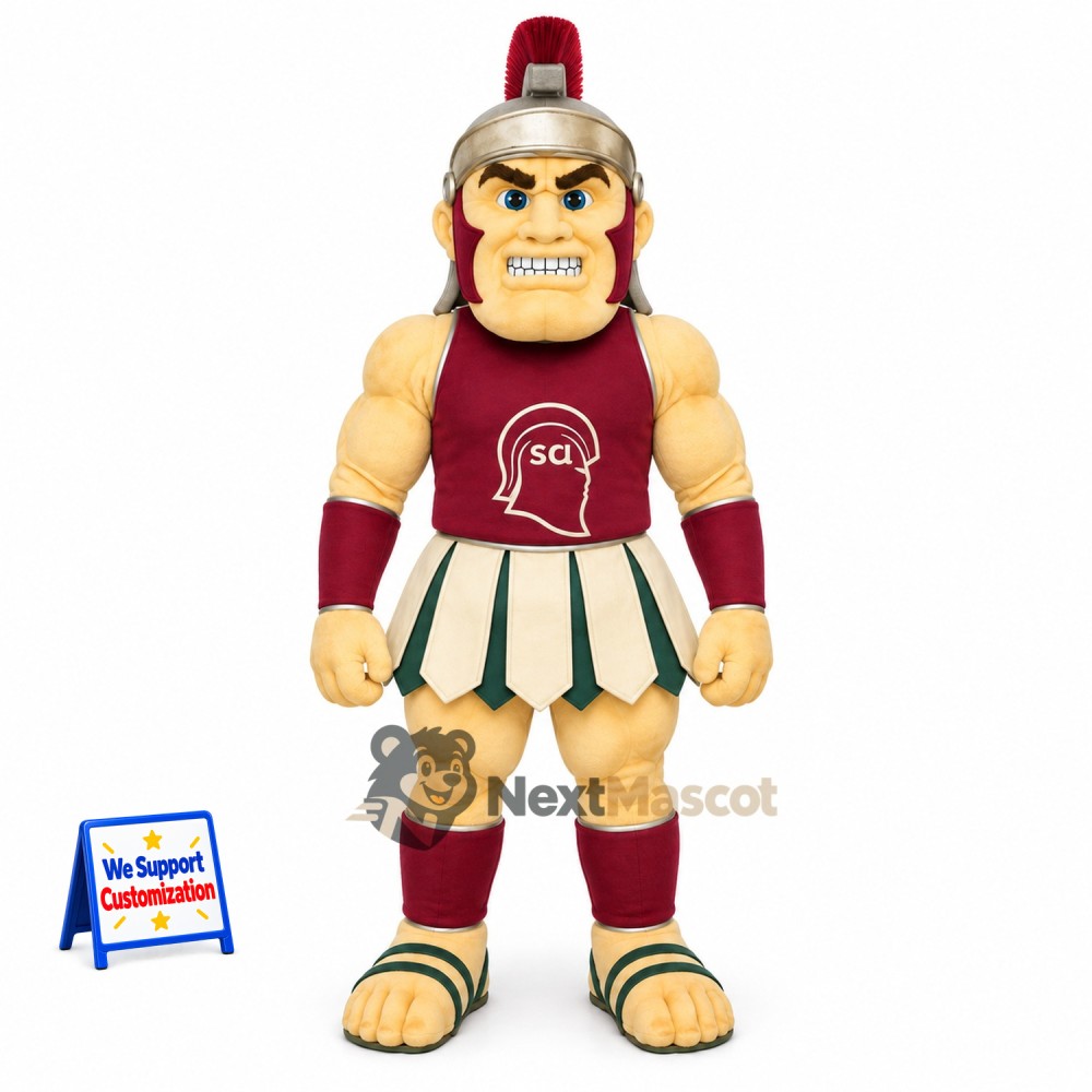 Spartan Warrior Mascot Costume Spartan Warrior Mascot Costume