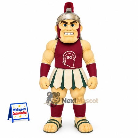 Spartan Warrior Mascot Costume Spartan Warrior Mascot Costume