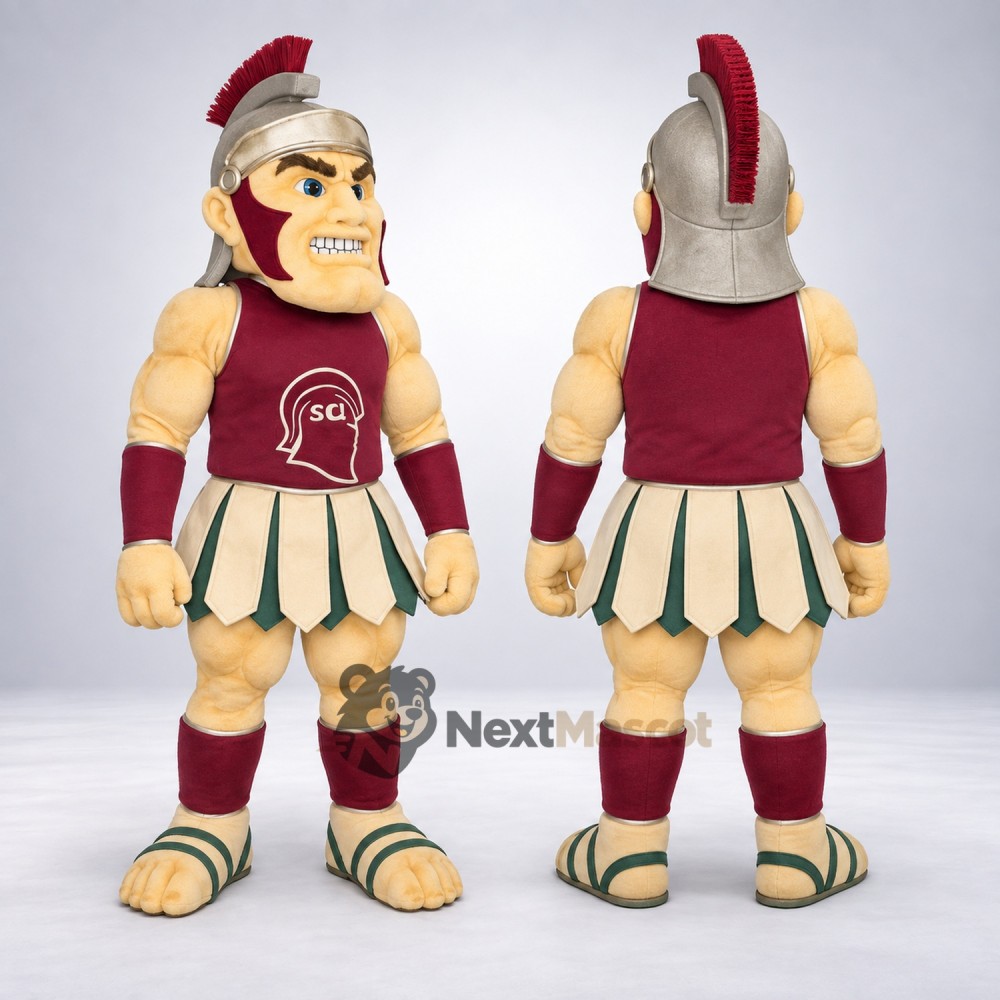 Spartan Warrior Mascot Costume Spartan Warrior Mascot Costume