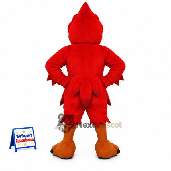 Cardinal Mascot Costume - Red for Festivals Cardinal Mascot Costume - Red for Festivals