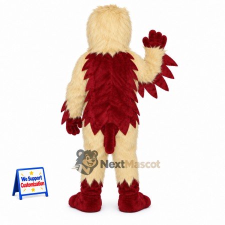 Eagle Mascot Costume - Red for School Events Eagle Mascot Costume - Red for School Events