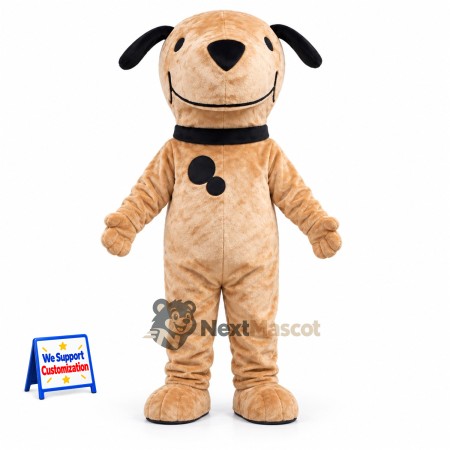 Dog Mascot Costume - Tan Dog Mascot Costume - Tan
