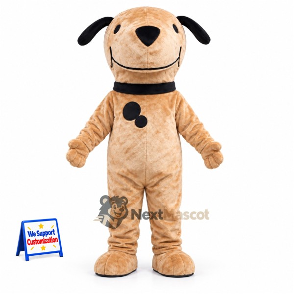 Dog Mascot Costume - Tan