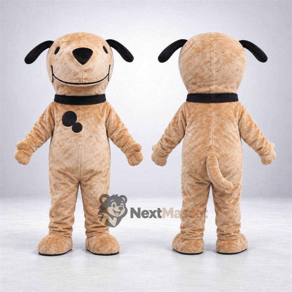 Dog Mascot Costume - Tan Dog Mascot Costume - Tan