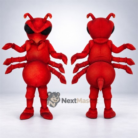 Ant Mascot Costume - Red for Parades Ant Mascot Costume - Red for Parades