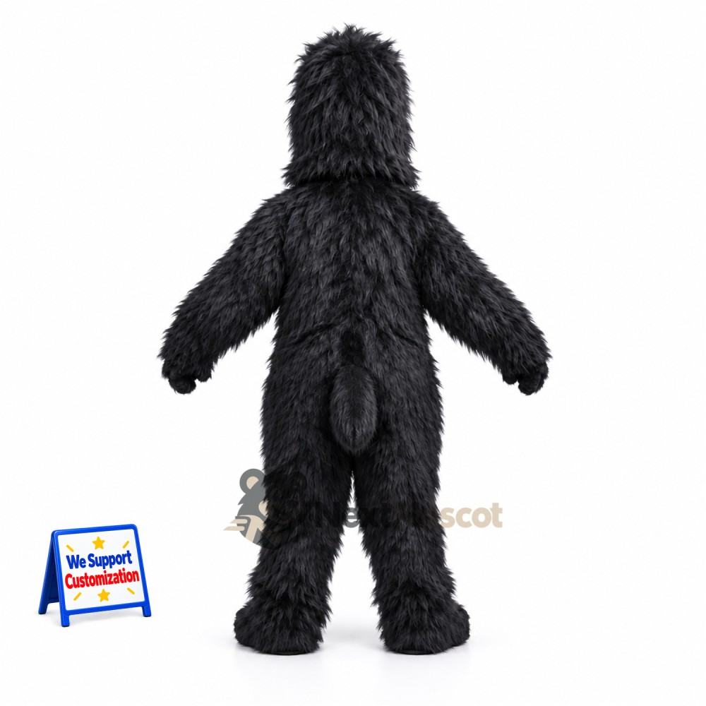 Gorilla Mascot Costume - Black for Carnivals Gorilla Mascot Costume - Black for Carnivals