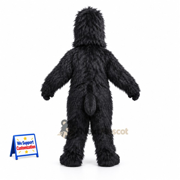 Gorilla Mascot Costume - Black for Carnivals Gorilla Mascot Costume - Black for Carnivals
