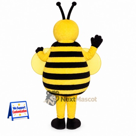 Bee Mascot Costume - Yellow Wings Bee Mascot Costume - Yellow Wings