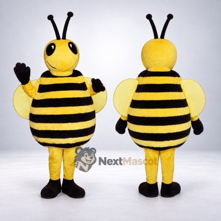 Bee Mascot Costume - Yellow Wings Bee Mascot Costume - Yellow Wings