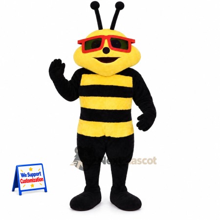 Bee Mascot Costume - Sunglasses for Nature Events Bee Mascot Costume - Sunglasses for Nature Events