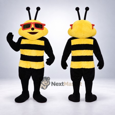 Bee Mascot Costume - Sunglasses for Nature Events Bee Mascot Costume - Sunglasses for Nature Events