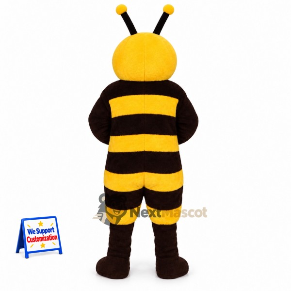 Bee Mascot Costume - Folded Arms for Garden Events Bee Mascot Costume - Folded Arms for Garden Events