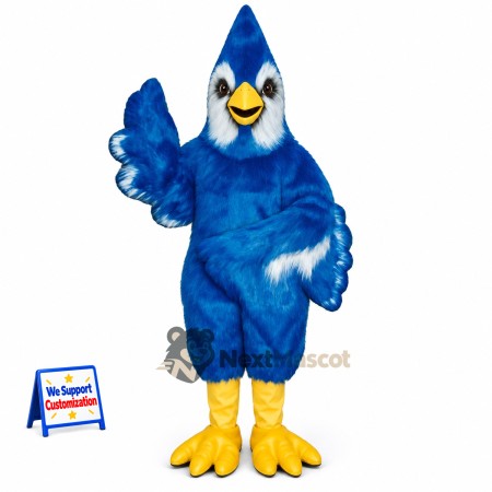 Blue Jay Mascot Costume for Community Events Blue Jay Mascot Costume for Community Events