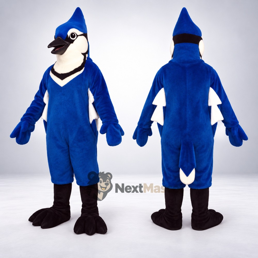 Blue Jay Mascot Costume for Festivals Blue Jay Mascot Costume for Festivals