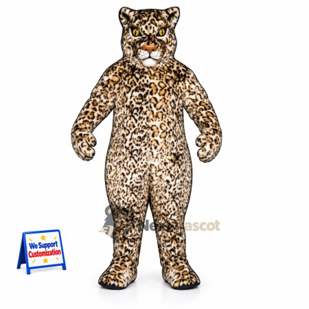 Leopard Mascot Costume - Spotted for Team Events Leopard Mascot Costume - Spotted for Team Events