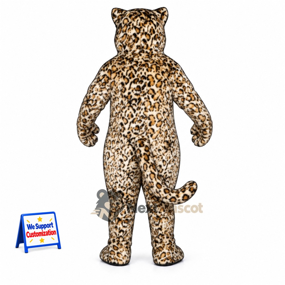 Leopard Mascot Costume - Spotted for Team Events Leopard Mascot Costume - Spotted for Team Events