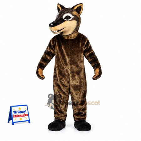 Raccoon Mascot Costume - Brown for School Events Raccoon Mascot Costume - Brown for School Events