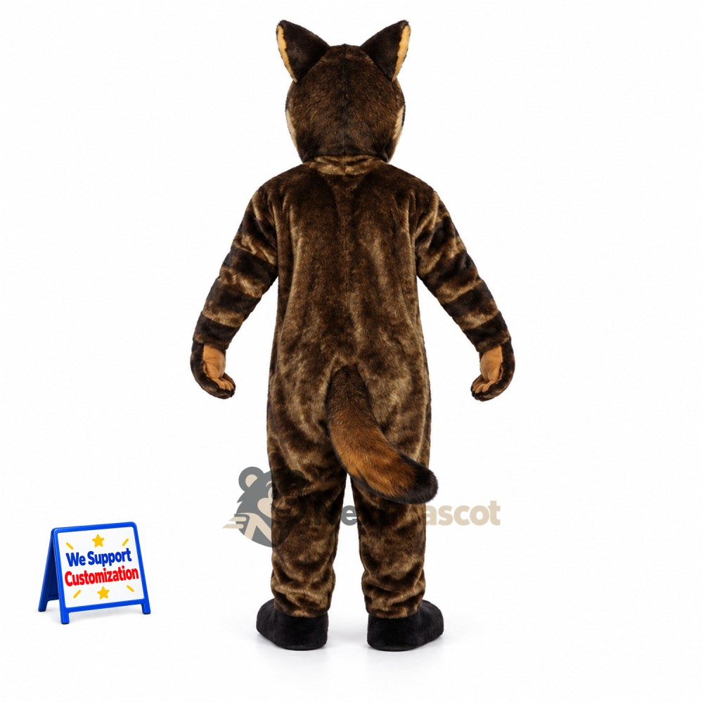 Raccoon Mascot Costume - Brown for School Events Raccoon Mascot Costume - Brown for School Events