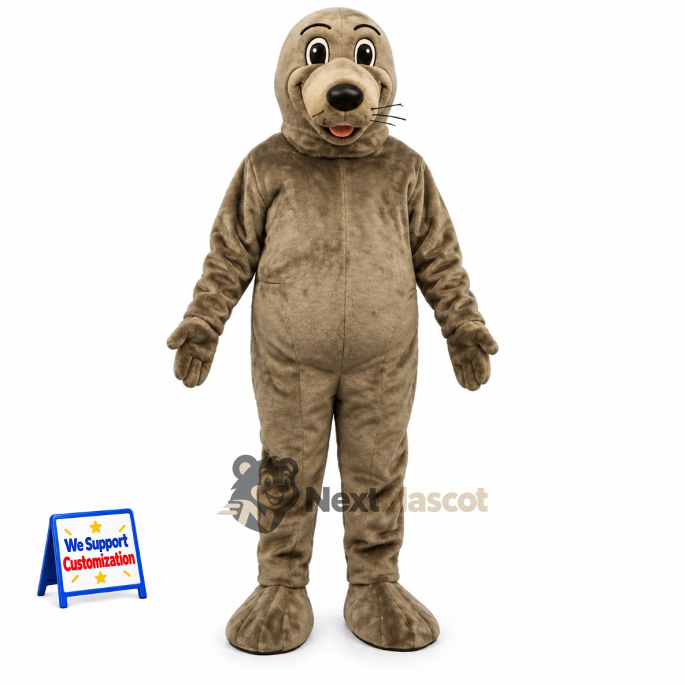 Seal Mascot Costume - Brown Seal Mascot Costume - Brown