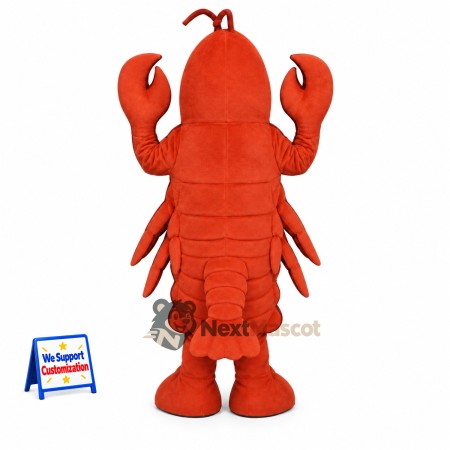 Lobster Mascot Costume - Red for Beach Festivals Lobster Mascot Costume - Red for Beach Festivals