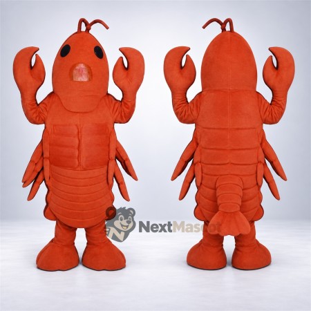 Lobster Mascot Costume - Red for Beach Festivals Lobster Mascot Costume - Red for Beach Festivals
