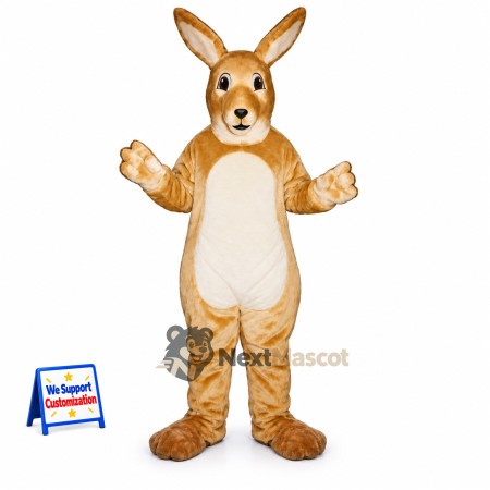 Kangaroo Mascot Costume - Brown