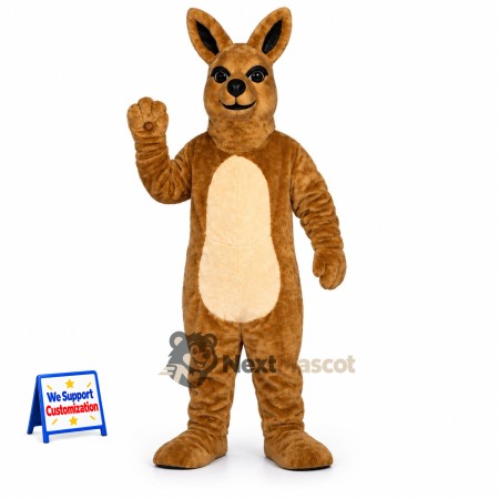 Kangaroo Mascot Costume - Brown for Parades Kangaroo Mascot Costume - Brown for Parades