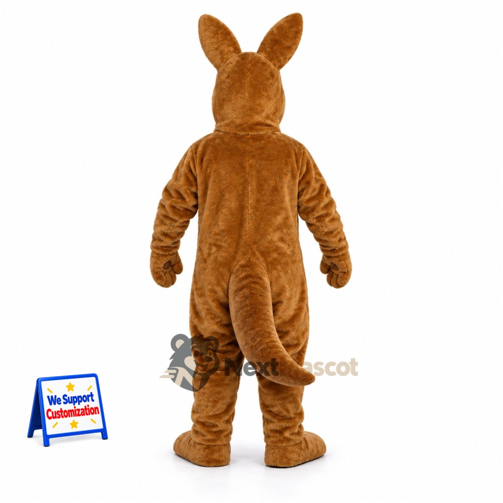 Kangaroo Mascot Costume - Brown for Parades Kangaroo Mascot Costume - Brown for Parades