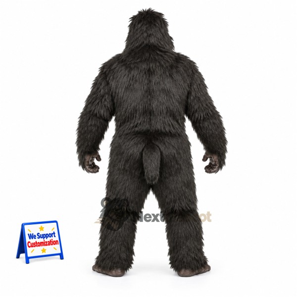 Gorilla Mascot Costume - Black for Family Events Gorilla Mascot Costume - Black for Family Events