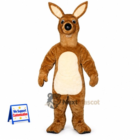 Kangaroo Mascot Costume - Brown for Community Events Kangaroo Mascot Costume - Brown for Community Events