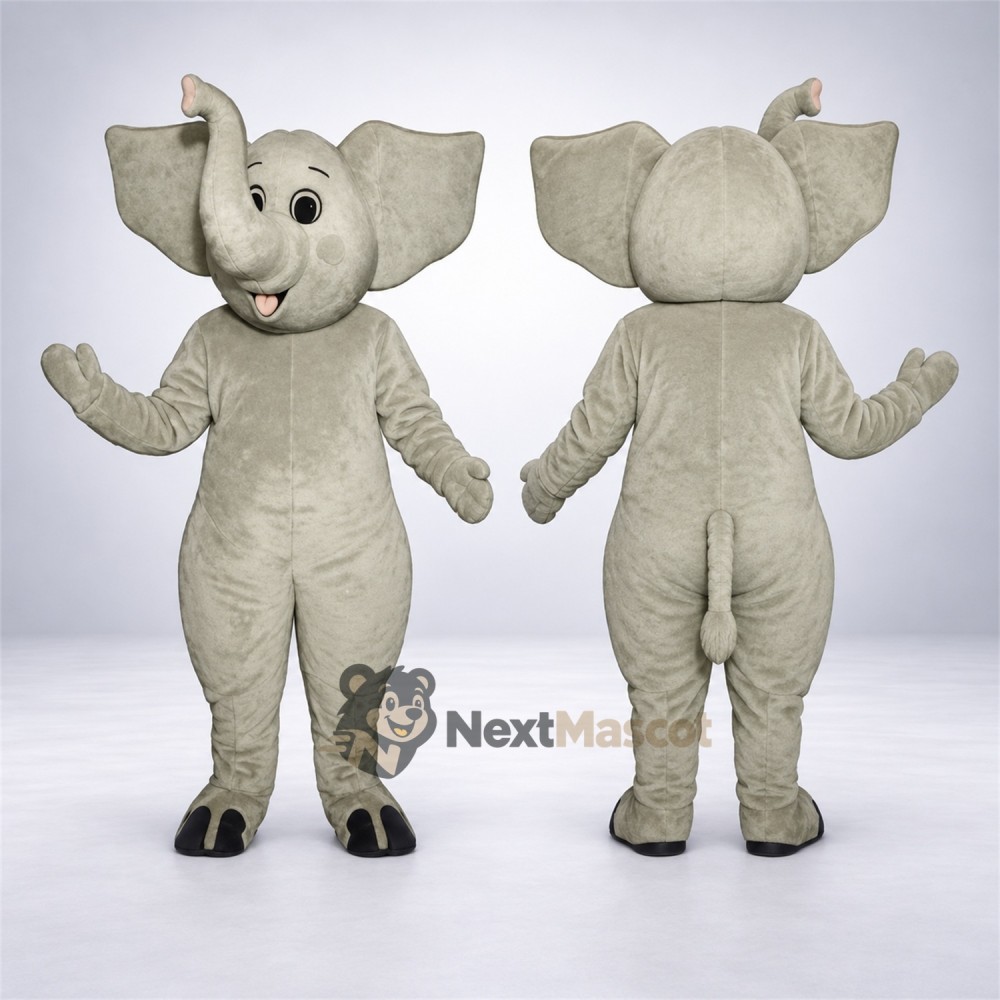 Elephant Mascot Costume - Gray for Promotions Elephant Mascot Costume - Gray for Promotions