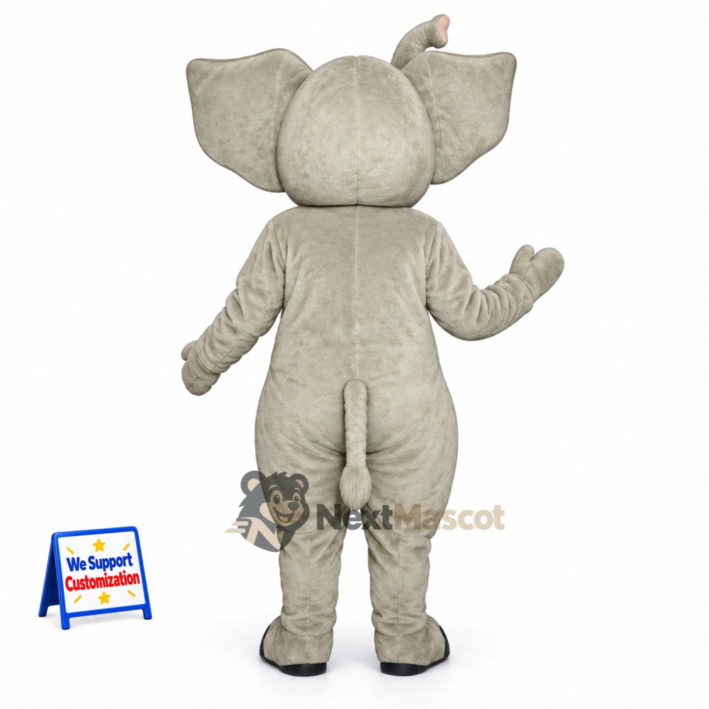 Elephant Mascot Costume - Gray for Promotions Elephant Mascot Costume - Gray for Promotions