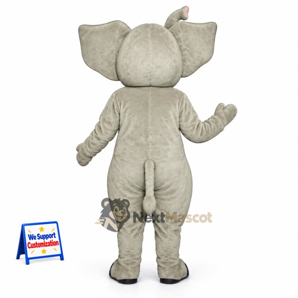 Elephant Mascot Costume - Gray for Promotions Elephant Mascot Costume - Gray for Promotions