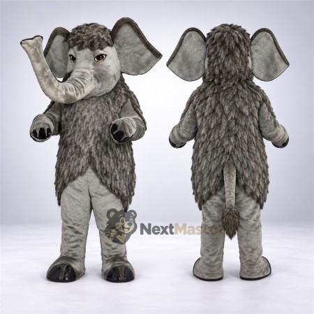 Elephant Mascot Costume - Gray for Grand Openings Elephant Mascot Costume - Gray for Grand Openings