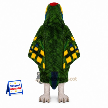 Parrot Mascot Costume - Green for Community Events