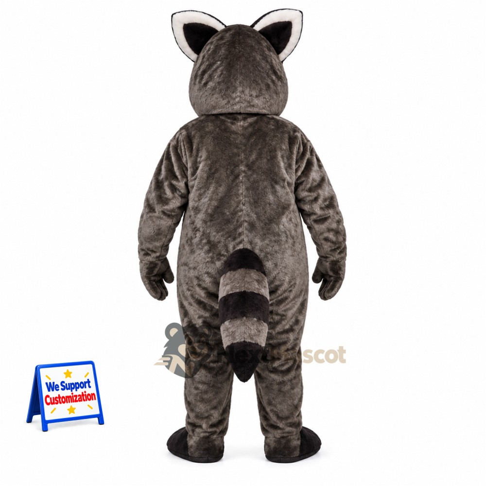 Raccoon Mascot Costume - Gray for Pep Rallies Raccoon Mascot Costume - Gray for Pep Rallies