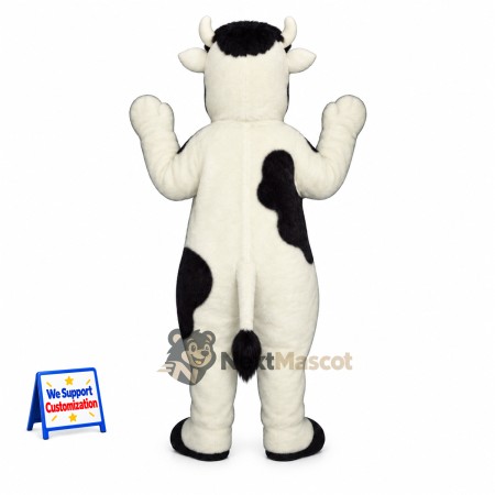 Cow Mascot Costume - Spotted for Street Fairs Cow Mascot Costume - Spotted for Street Fairs