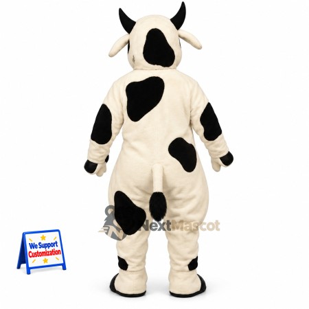 Cow Mascot Costume - Spotted for Fairs Cow Mascot Costume - Spotted for Fairs