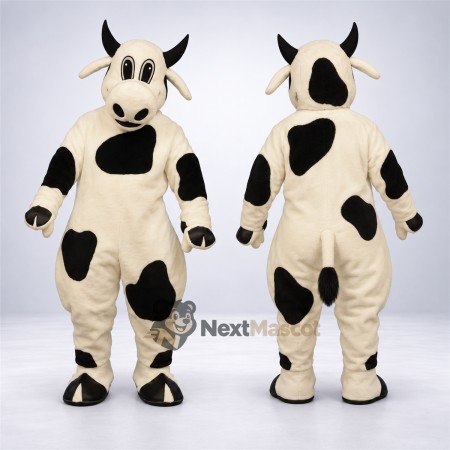 Cow Mascot Costume - Spotted for Fairs Cow Mascot Costume - Spotted for Fairs