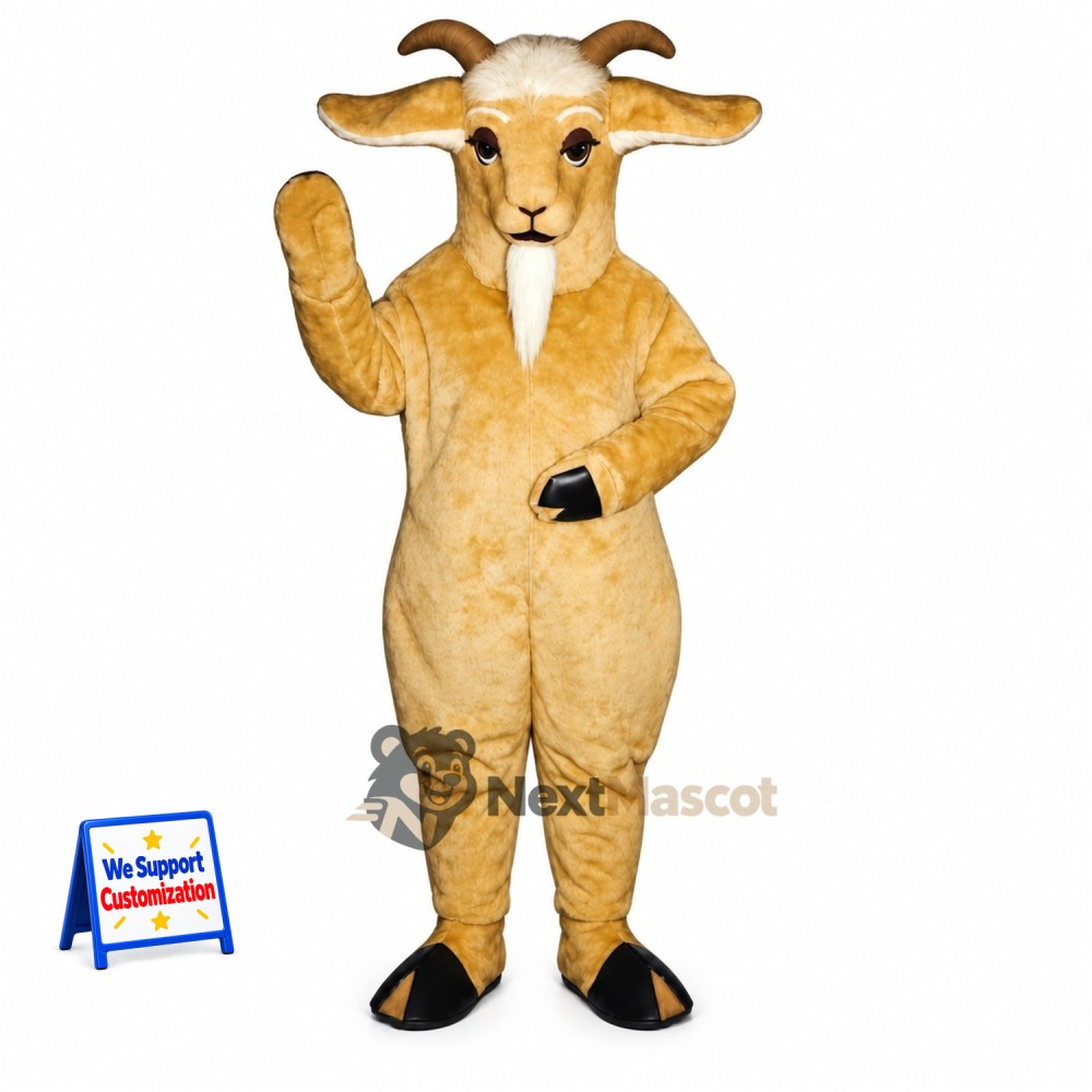 Goat Mascot Costume - Brown