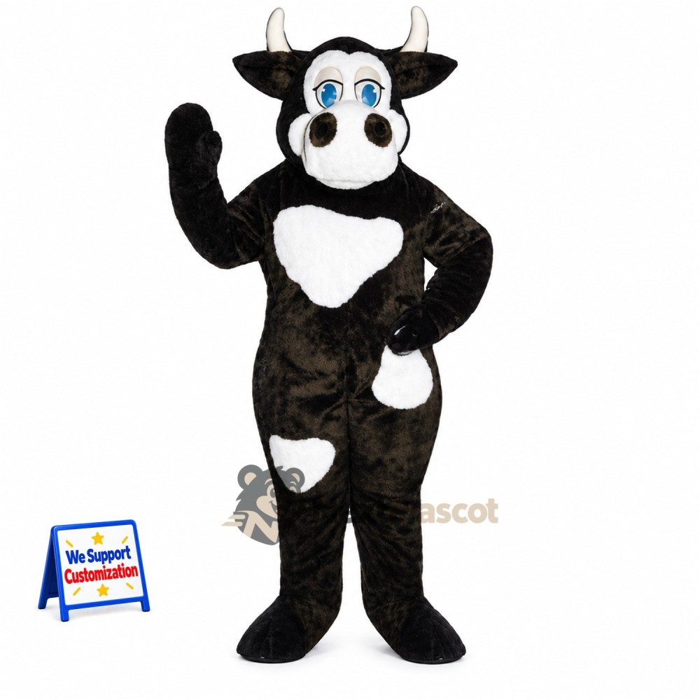 Cow Mascot Costume - Spotted for Celebrations Cow Mascot Costume - Spotted for Celebrations