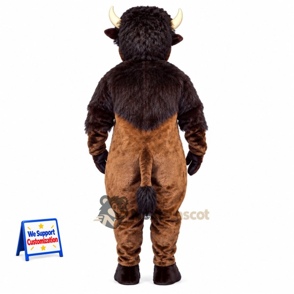 Buffalo Mascot Costume - Brown Buffalo Mascot Costume - Brown