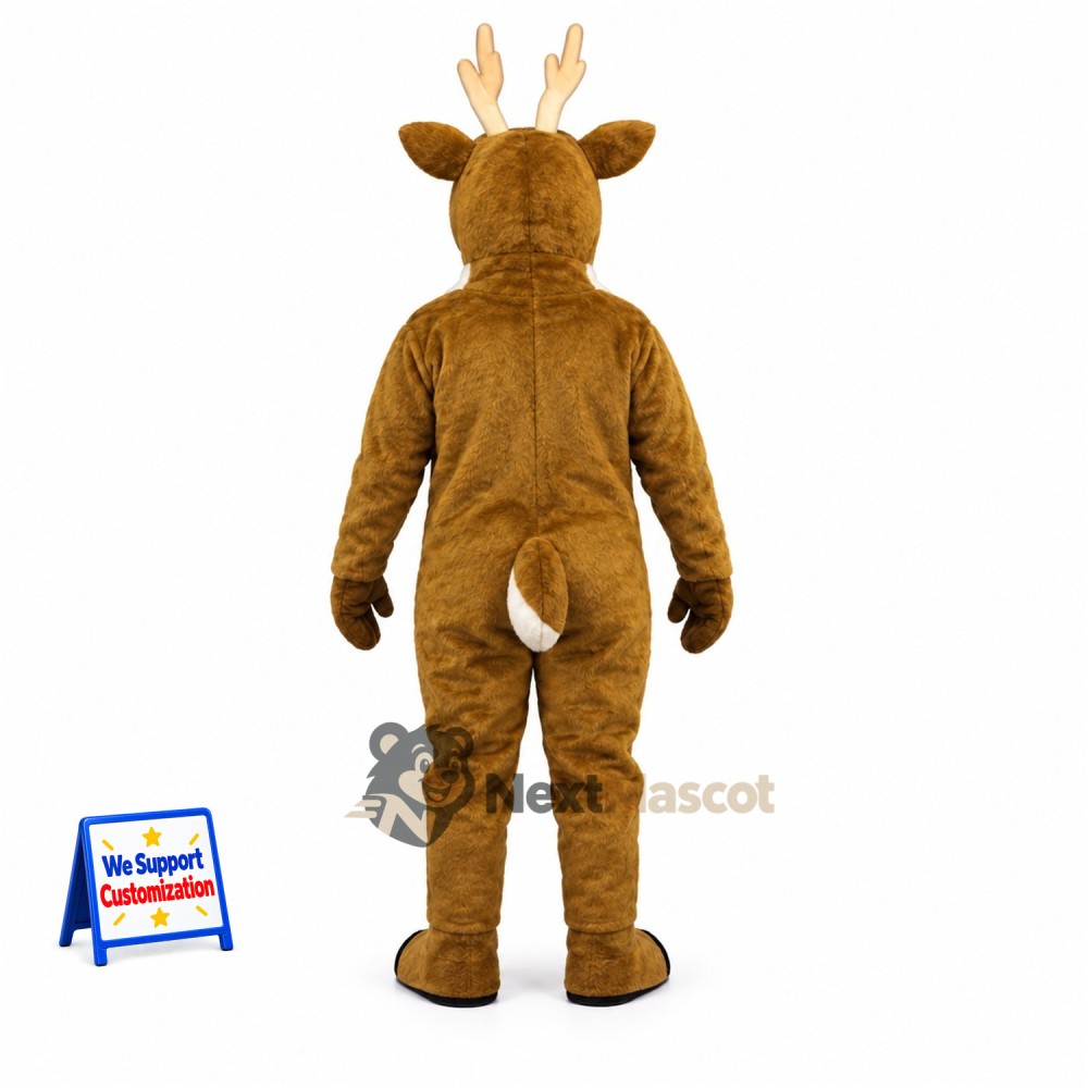 Deer Mascot Costume - Brown for Family Events
