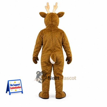 Deer Mascot Costume - Brown for Family Events
