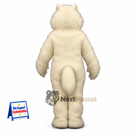 Dog Mascot Costume - White Dog Mascot Costume - White