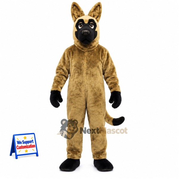 German Shepherd Mascot Costume