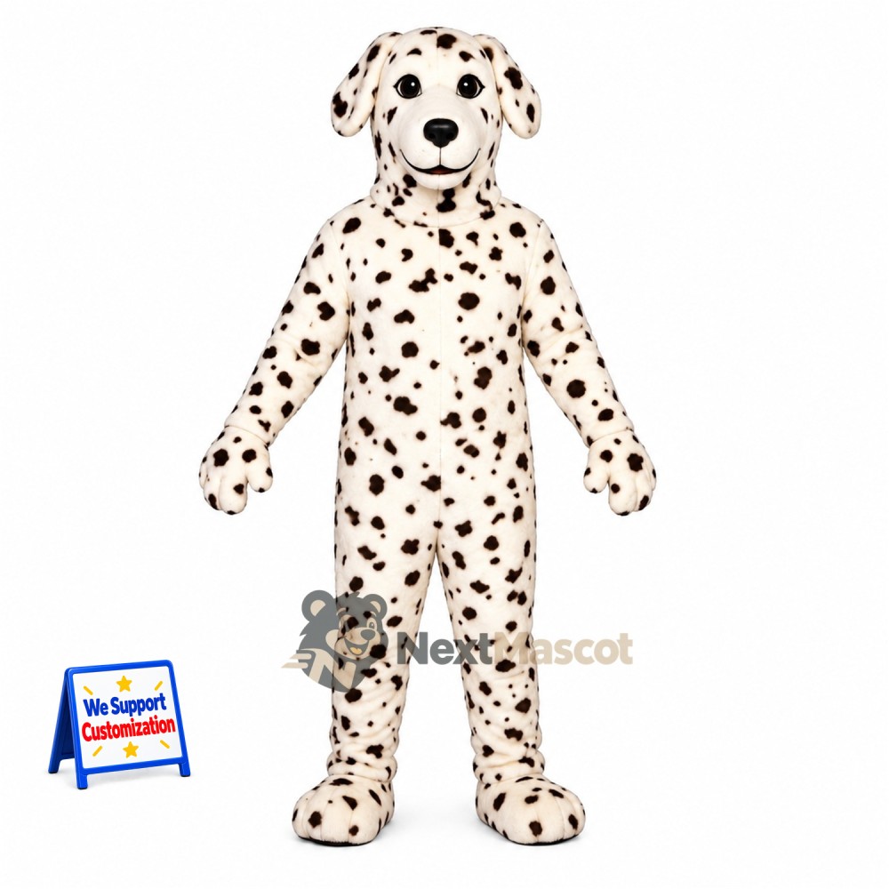Dalmatian Mascot Costume for Parades Dalmatian Mascot Costume for Parades