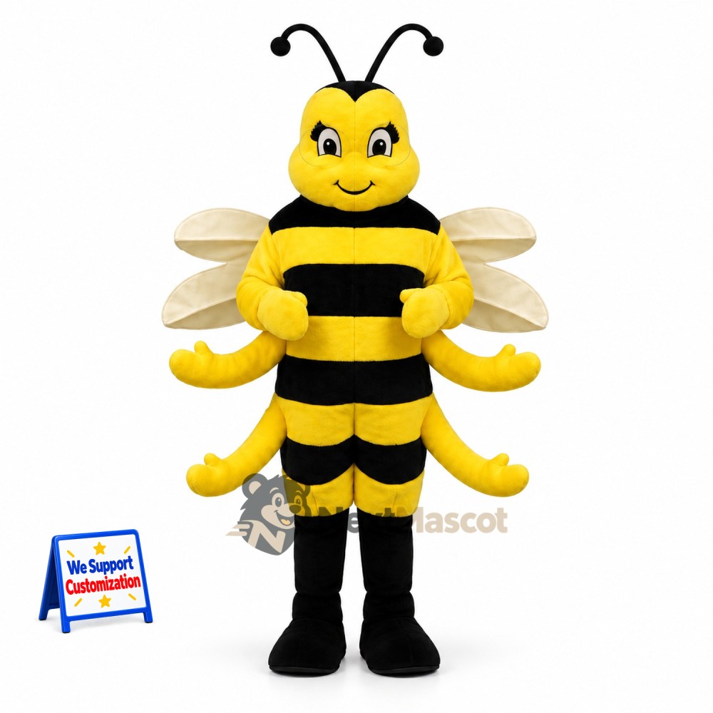 Bee Mascot Costume - Extra Arms