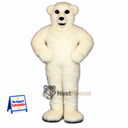 Bear Mascot Costume - White for Carnivals Bear Mascot Costume - White for Carnivals